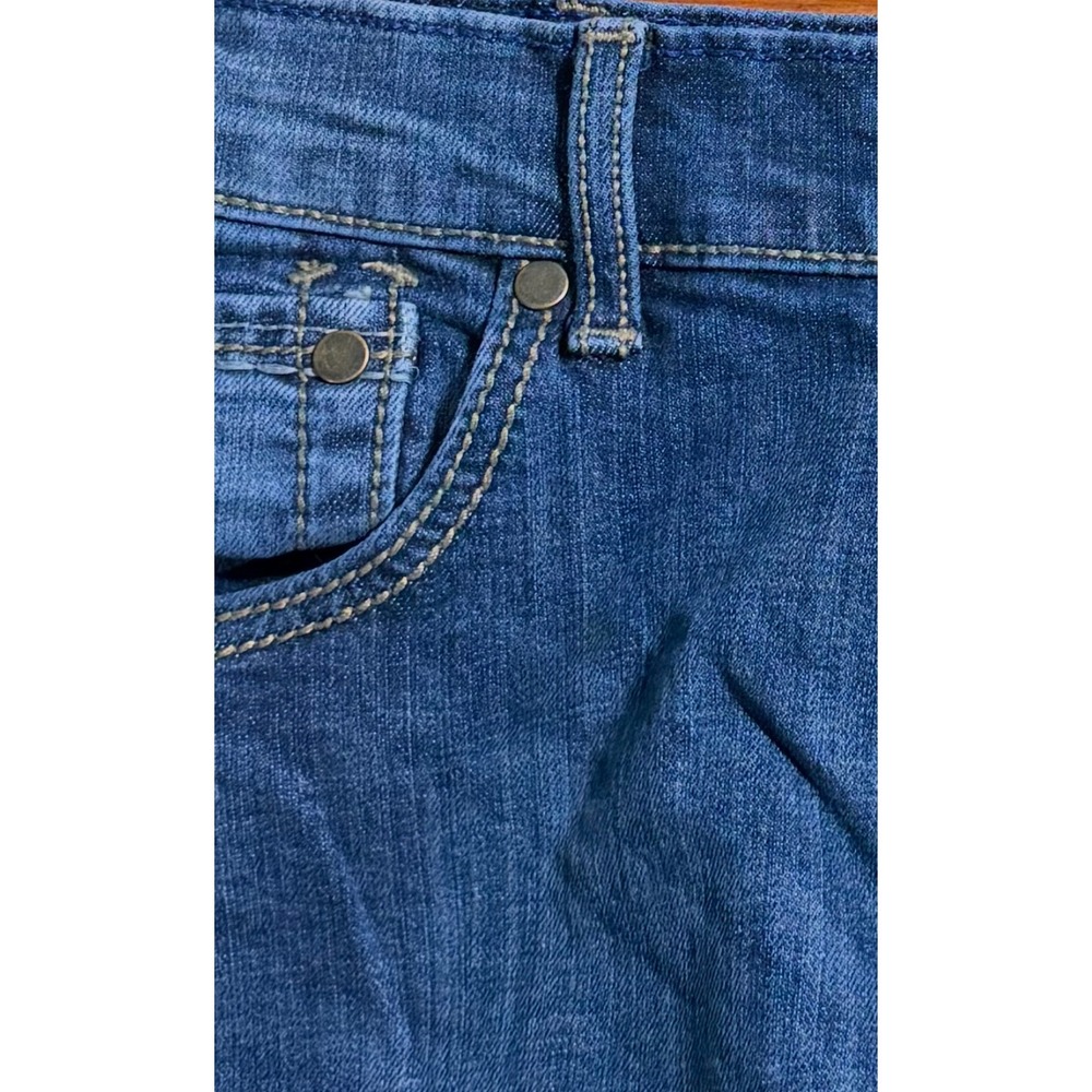 Wrangler Retro Slim Boot Jeans Mens 40x32 Blue Denim Bootcut 10WLT77LY - Picture 10 of 11